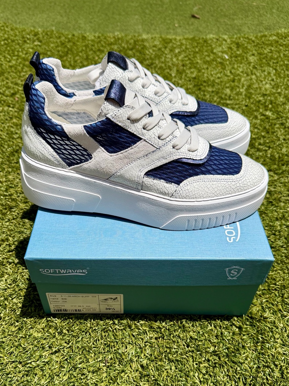 Softwaves Bibi Arch Support Sneakers Size 39.5 - Picture 10 of 12